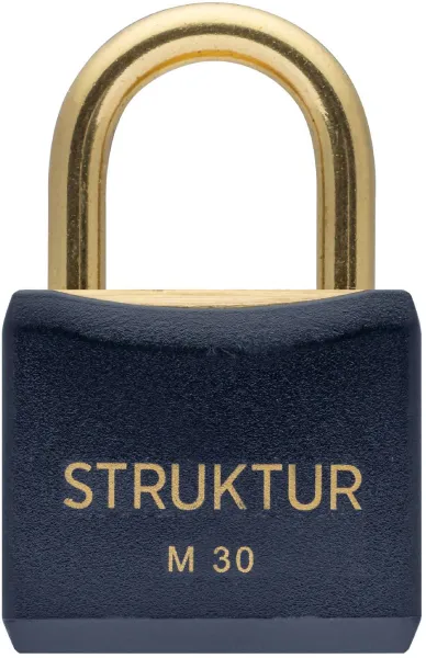 Struktur-hänglås Marin 30 - 100 % rostfritt