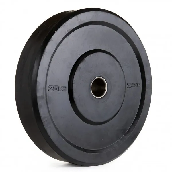 Nordic Fighter Svart Bumper Viktskivor 10kg / 50mm (1 st)